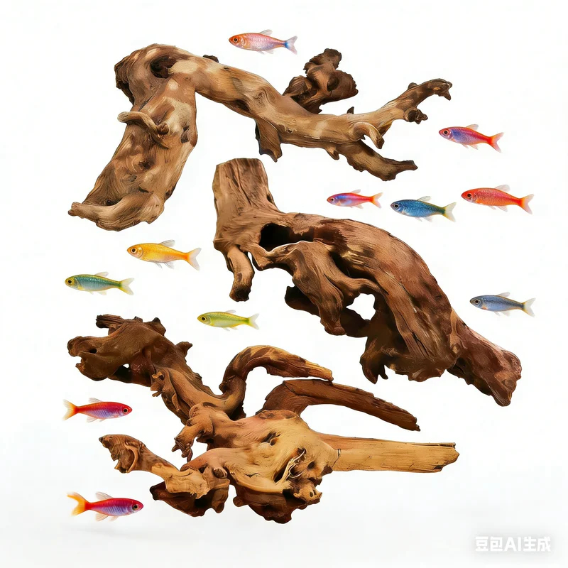 Aquarium Plant Design - Akvaryum Dekorasyonu için Doğal Deniz Odunu,