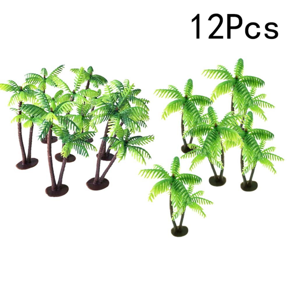 Planted Aquarium Models - Ağaç Palmiye Ağaçları Mini Dekor Peyzaj