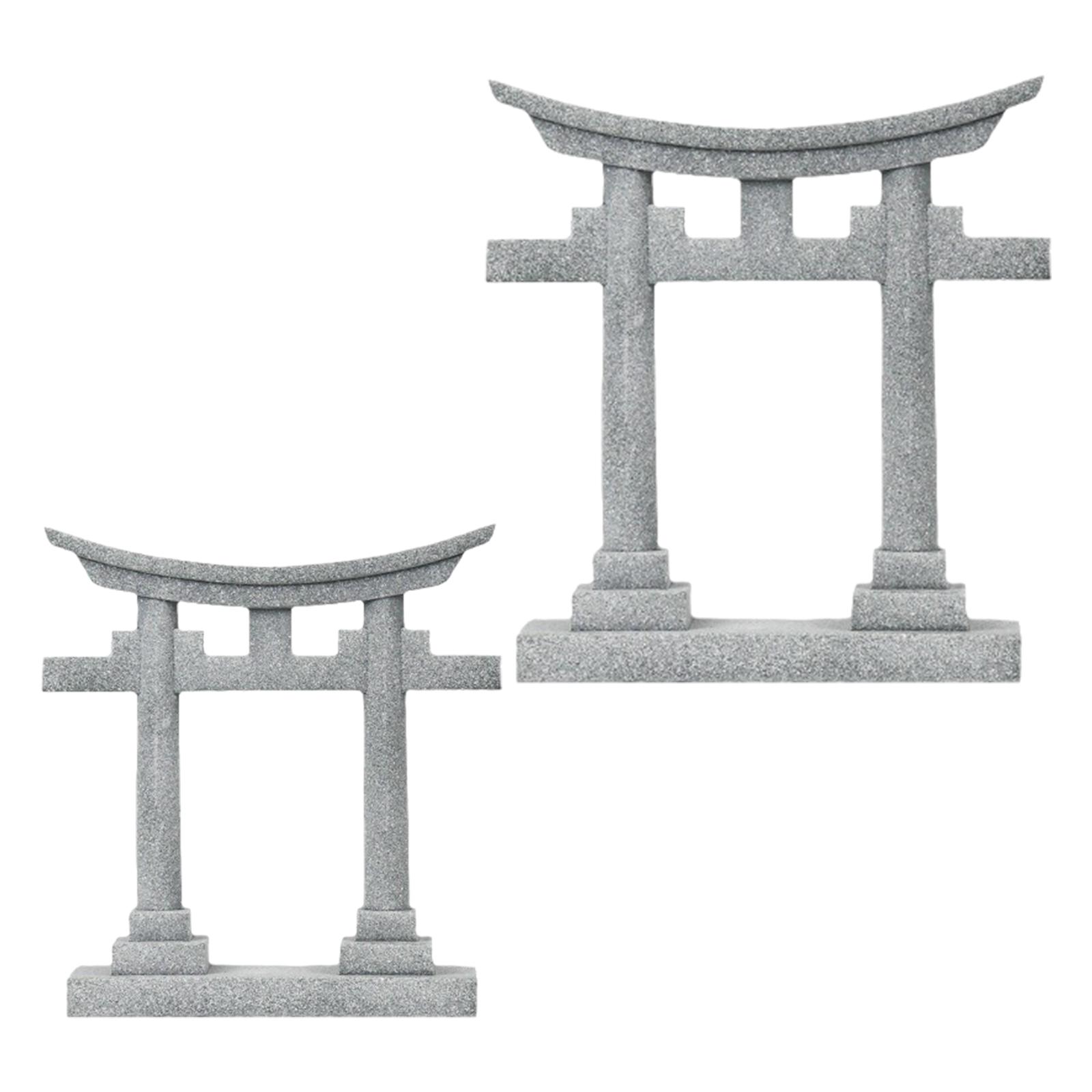 Planted Aquarium Models - Japonya Torii Kapısı Tapınak Modeli Heykelcik