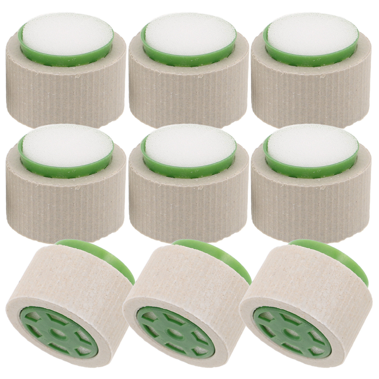 Aquarium Plant Holder - 9 adet su bitkisi tutucu seramik