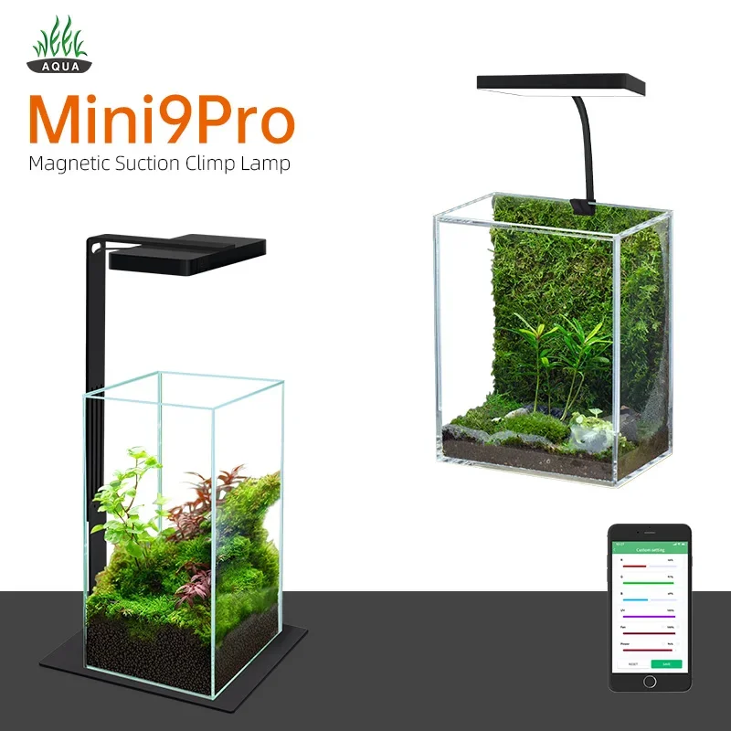 Aquarium Plant Grow Light - WEEK AQUA Mag Pro USB Nano