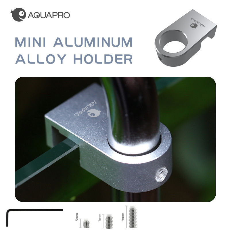 Aquarium Plant Holder - Akvaryum Mini Alüminyum Alaşımlı Tutucu Sabitleme