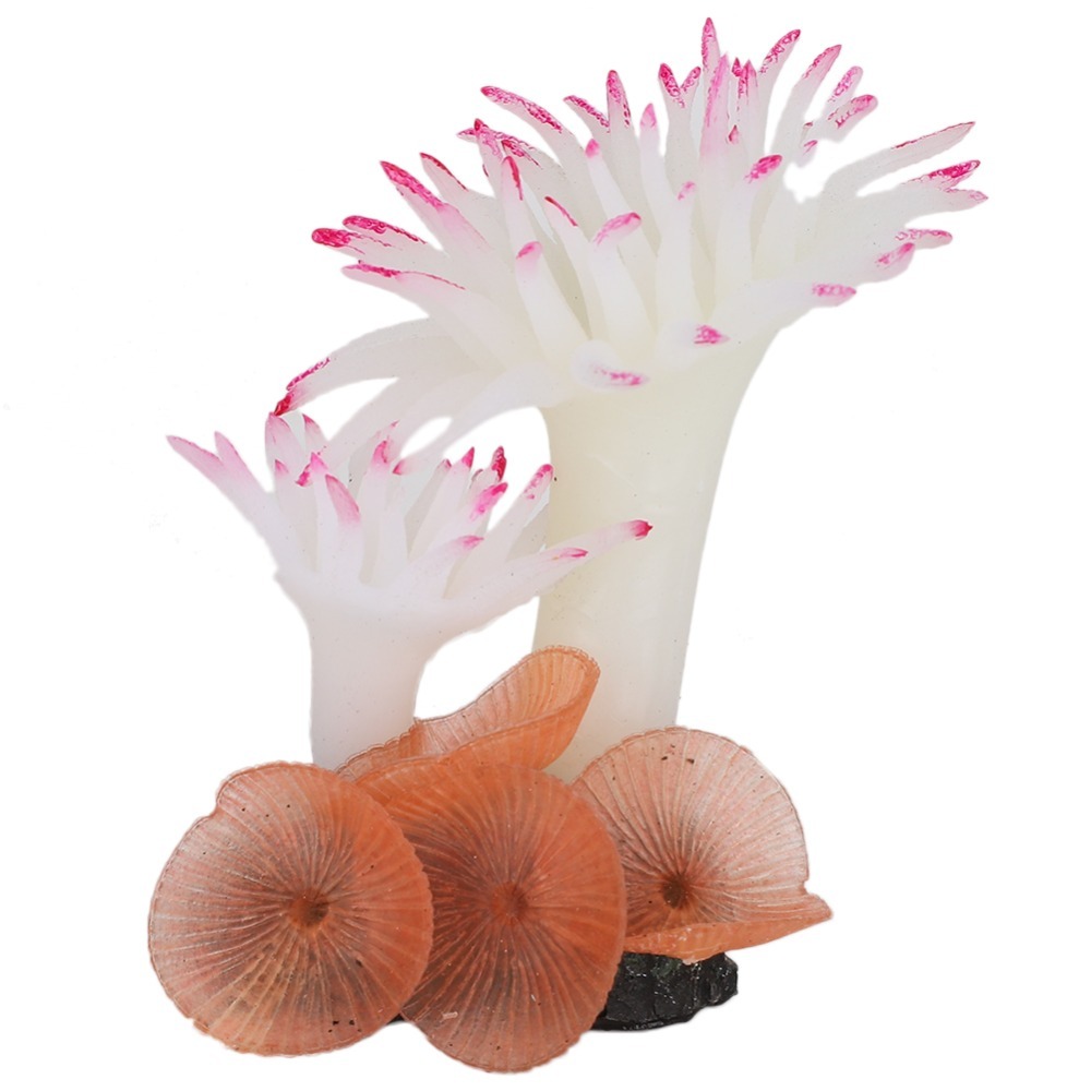 Aquarium Planted Background - Yapay Bitki Parlak Renkli Yapay Mercan