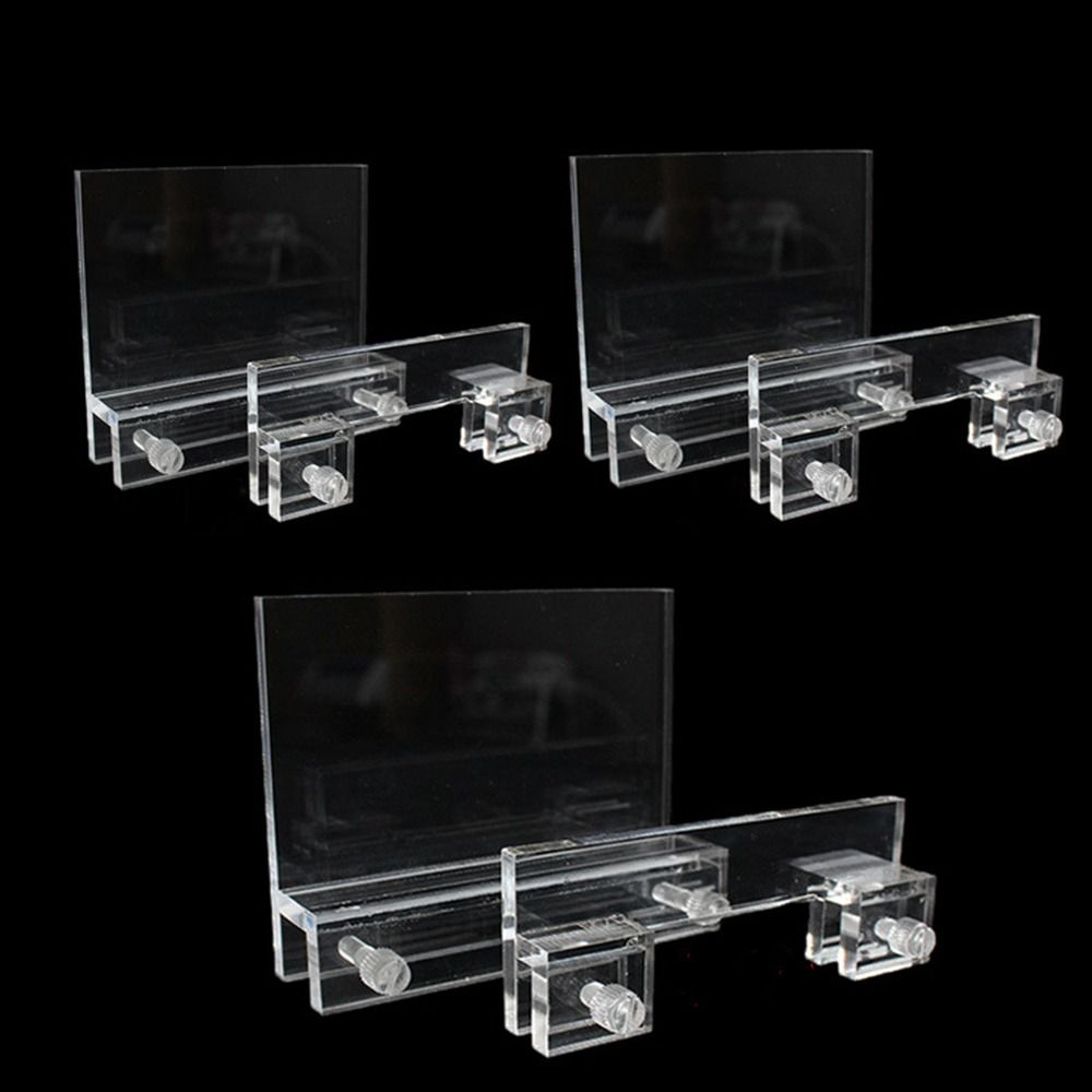 Aquarium Plant Holder - Şeffaf Akrilik Akvaryum LED Işık Tutucu
