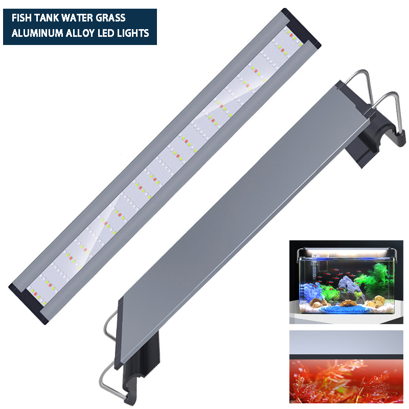 Aquarium Plant Growth Light - Akvaryum LED ışık ultra-ince alüminyum alaşım