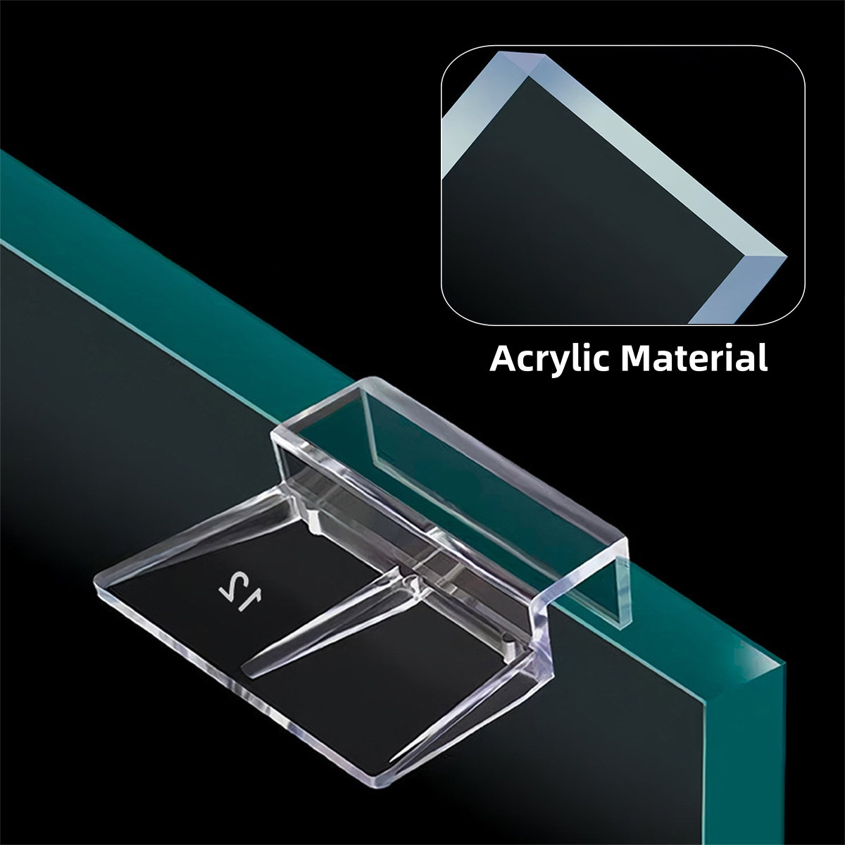 10 adet Şeffaf Akrilik Balık T - Aquarium Plant Holder incelemesi ve fiyatı