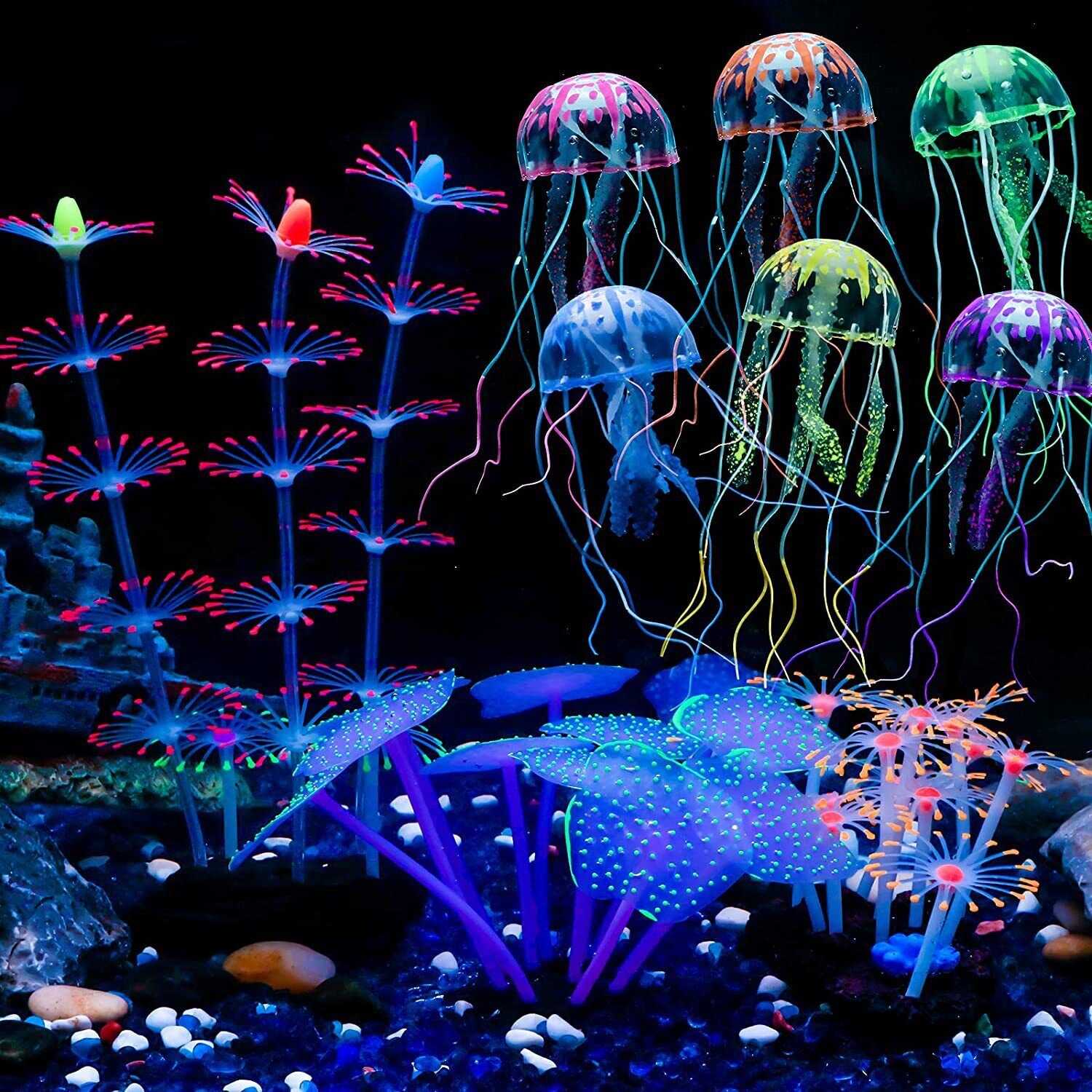 Silikon Parlayan Peyzaj Yapay  - Aquarium Plant Design incelemesi ve fiyatı