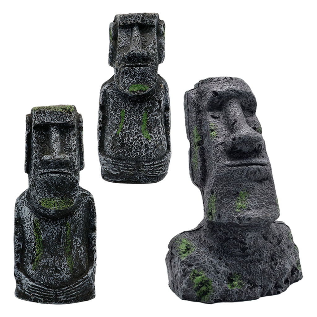 Akvaryum Moai Heykelleri Paska - Aquarium Planting Ideas incelemesi ve fiyatı