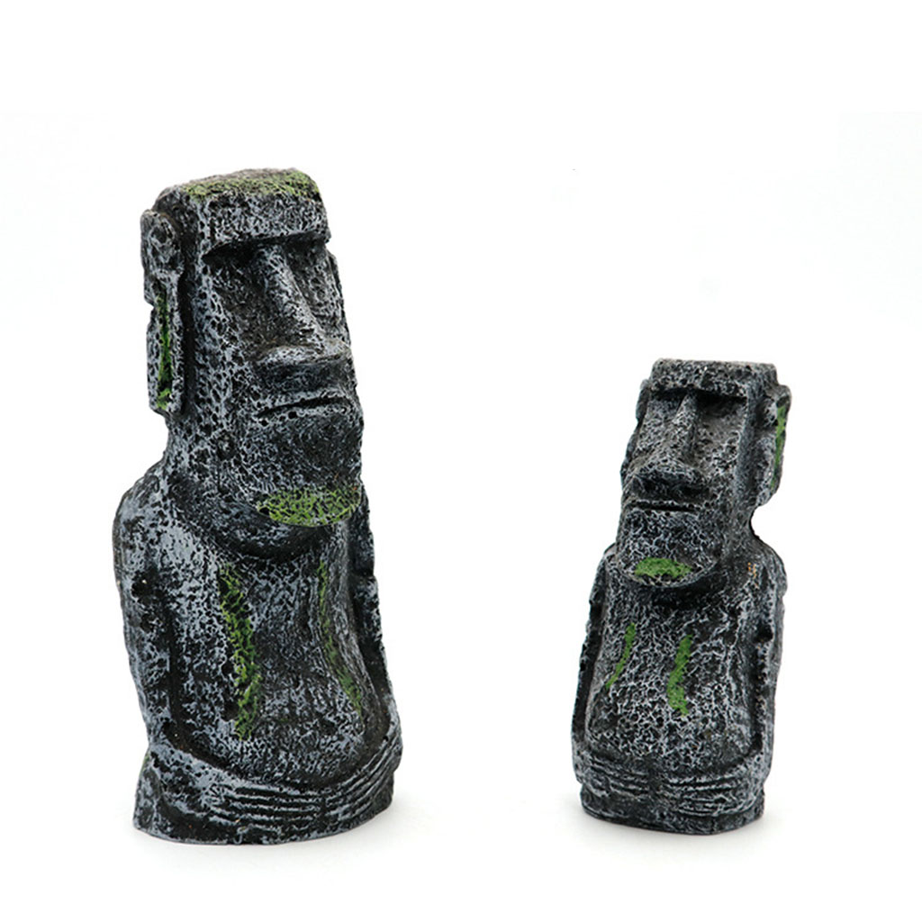 Akvaryum Moai Heykelleri Paska - Aquarium Planting Ideas incelemesi ve fiyatı