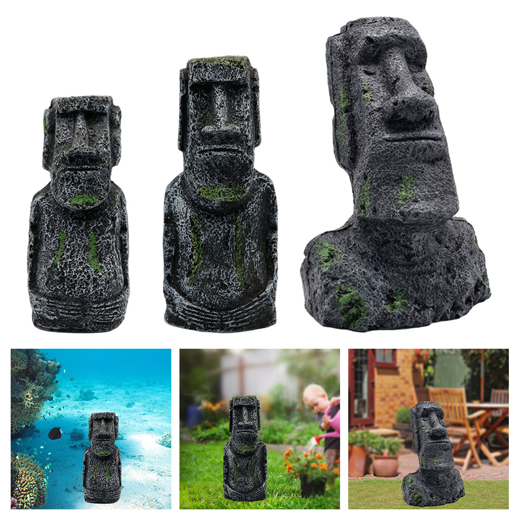 Akvaryum Moai Heykelleri Paska - Aquarium Planting Ideas incelemesi ve fiyatı