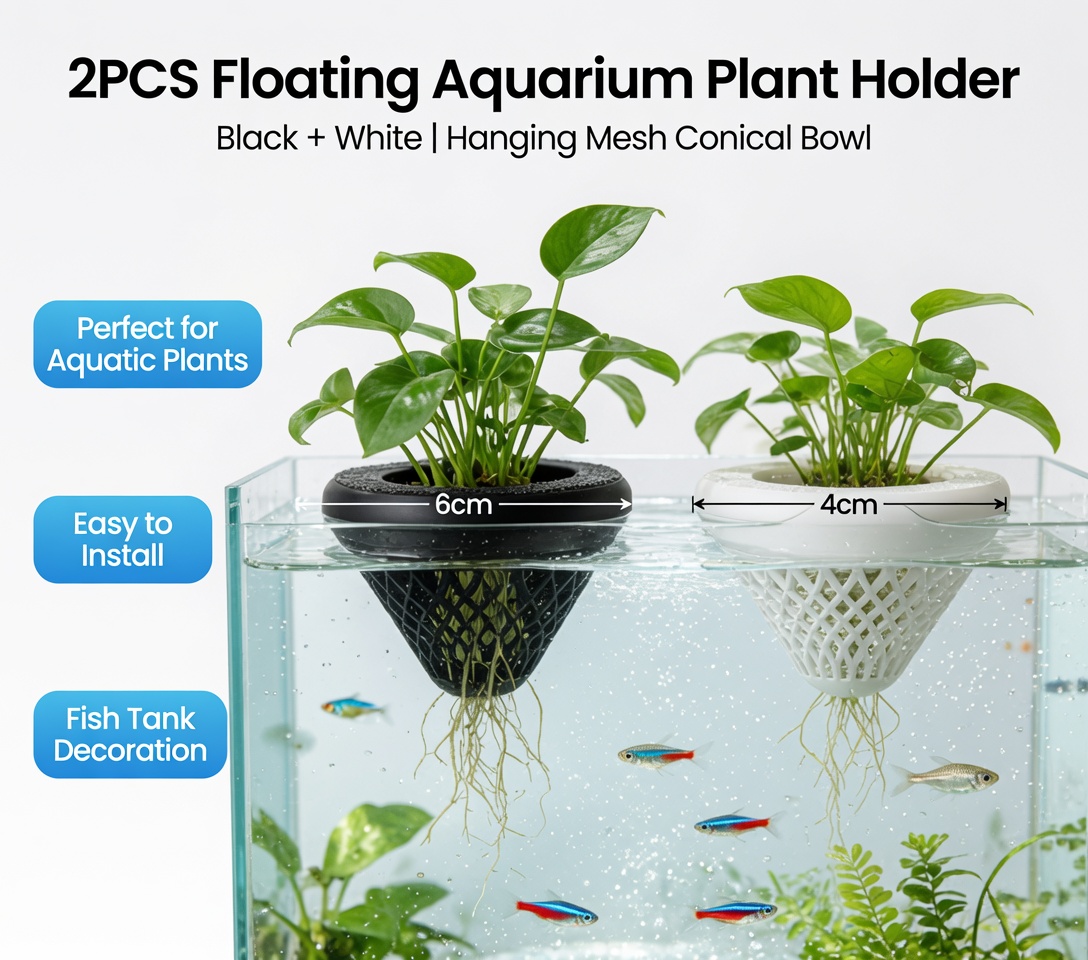 2 adet yüzen akvaryum bitki tu - Aquarium Plant Design incelemesi ve fiyatı