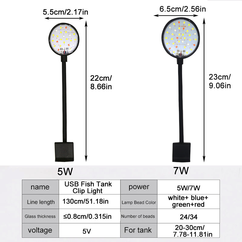 USB Akvaryum LED Lambası Balık - Aquarium Plant Design incelemesi ve fiyatı