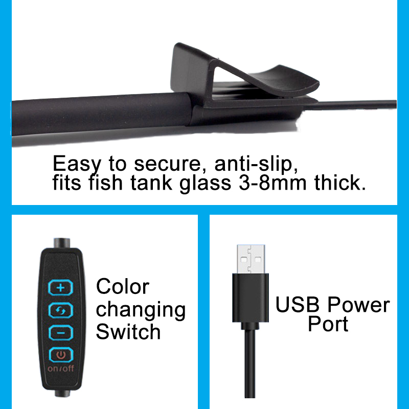 USB Akvaryum LED Lambası Balık - Aquarium Plant Design incelemesi ve fiyatı