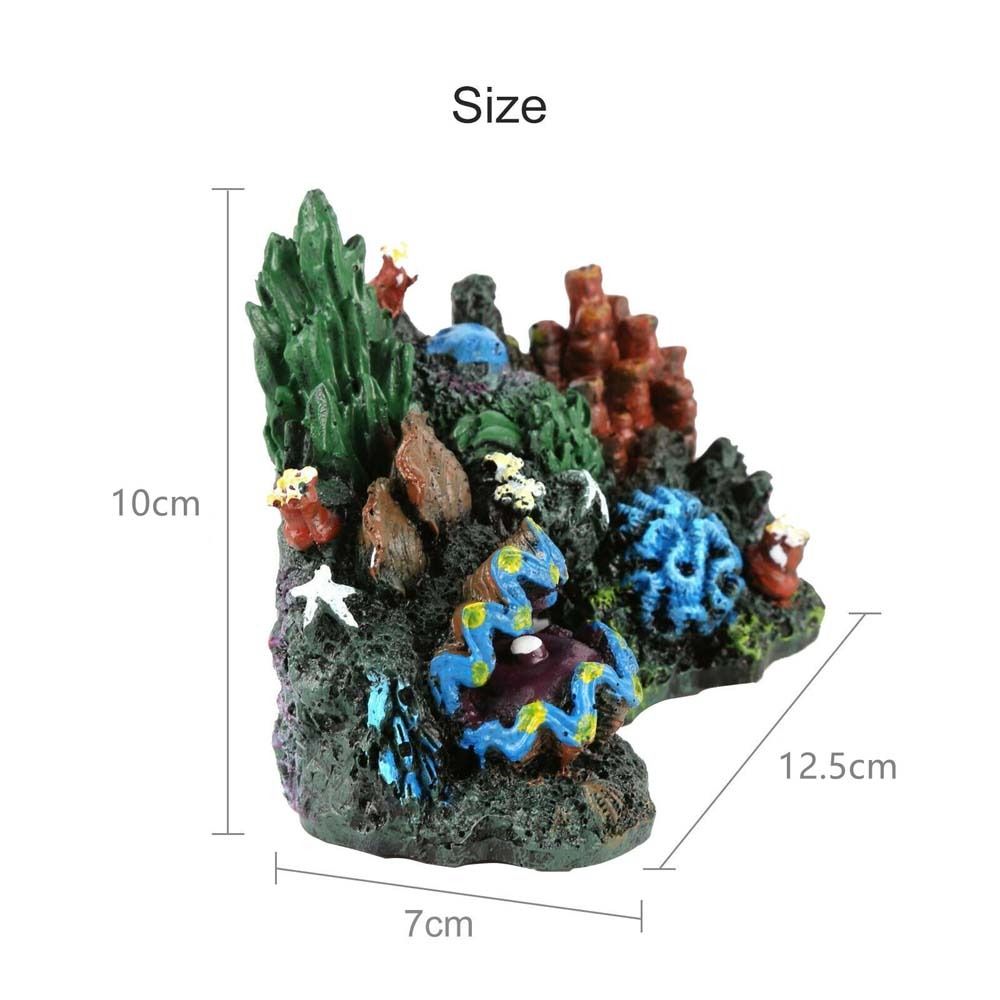 Balık tankı süs simüle mercan  - Aquarium Planted Background incelemesi ve fiyatı