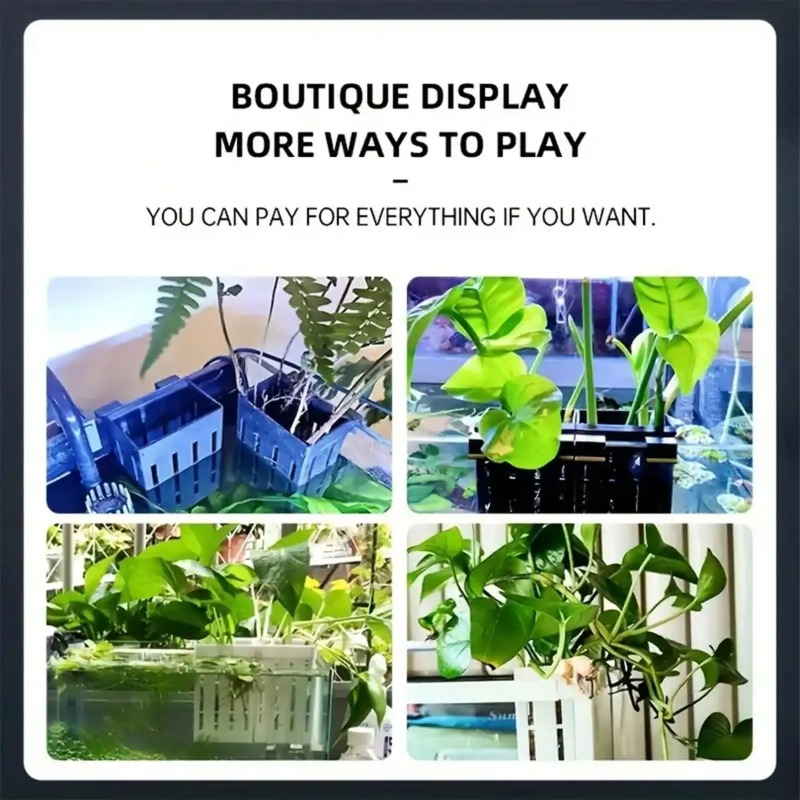 Akvaryum Bitki Tutucu Siyah Pl - Aquarium Plant Holder incelemesi ve fiyatı