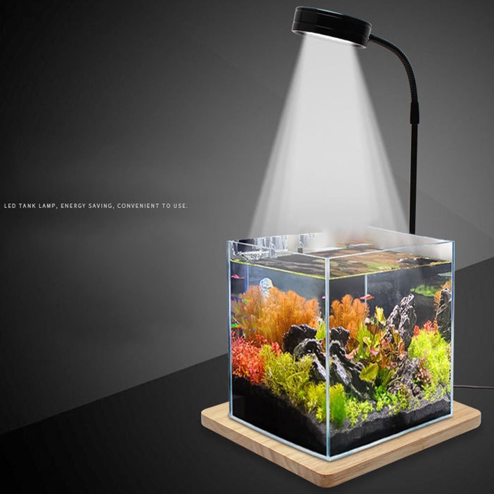 10W Balık Tankı LED Lamba Geri - Aquarium Plant Growth Light incelemesi ve fiyatı