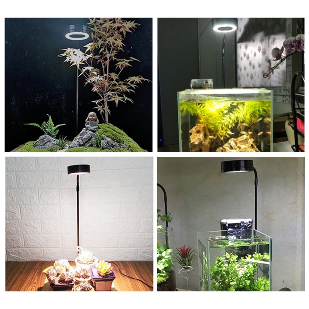 10W Balık Tankı LED Lamba Geri - Aquarium Plant Growth Light incelemesi ve fiyatı