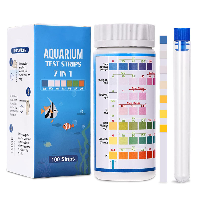 7-IN-1 Akvaryum Test Şeritleri - Planted Aquarium Test Kit incelemesi ve fiyatı