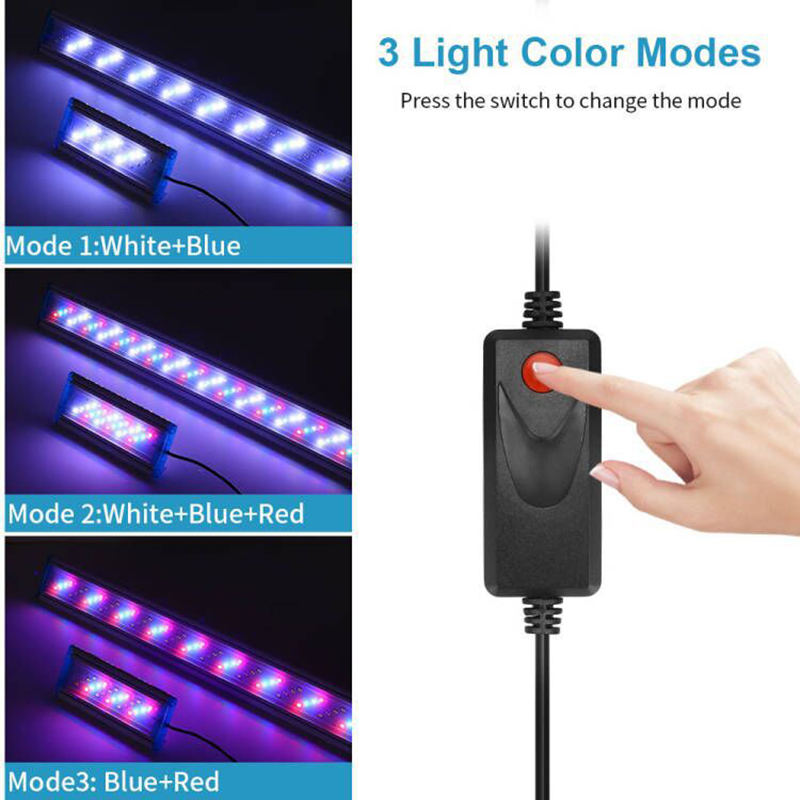 Balık Tankı Lambası 18cm 28cm  - Aquarium Plant Grow Light incelemesi ve fiyatı