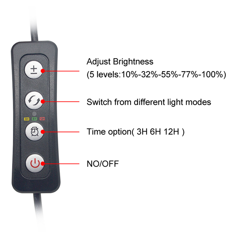 Akvaryum LED ışık 16-64CM balı - Aquarium Plant Growth Light incelemesi ve fiyatı