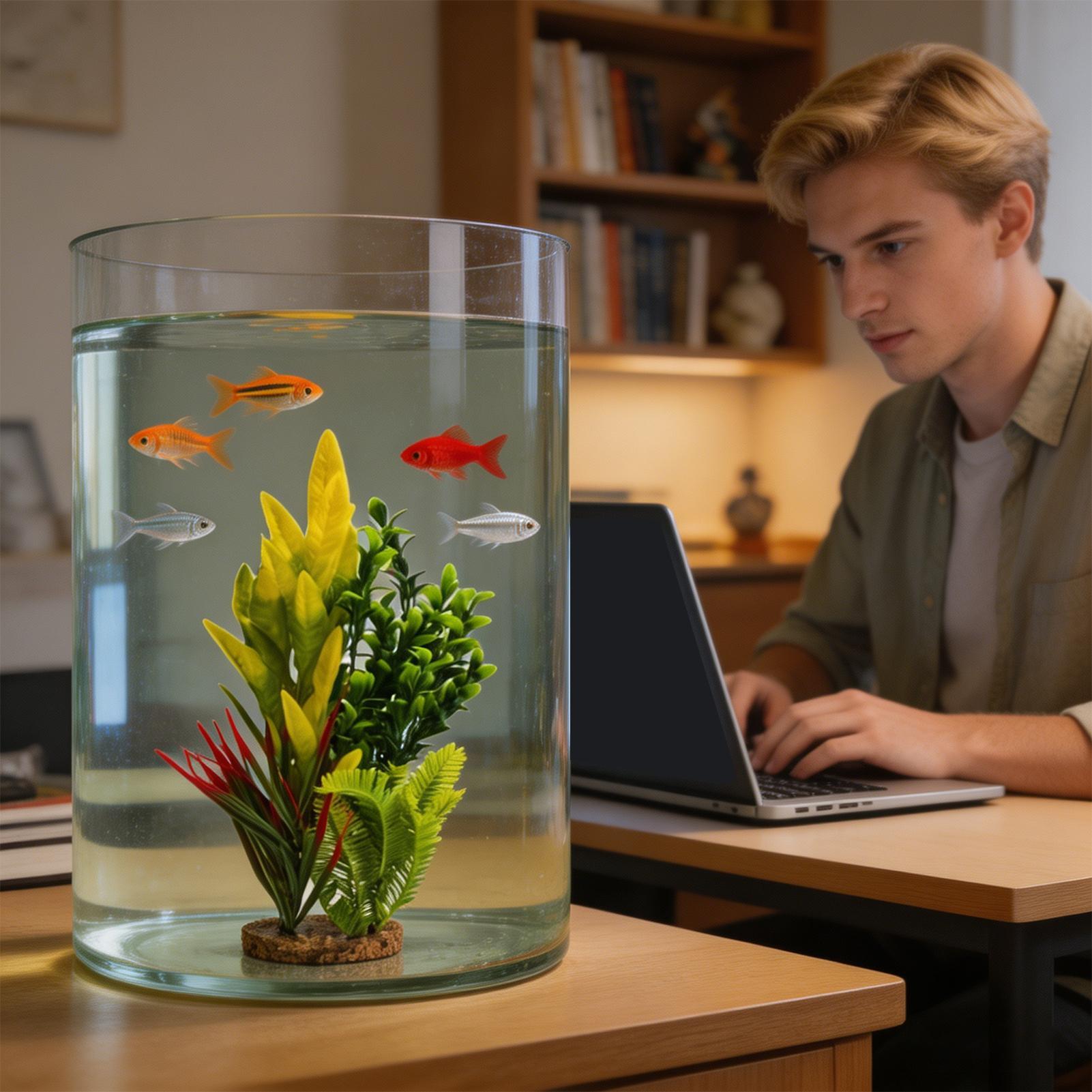 Yapay Akvaryum Bitkileri Karid - Planted Aquarium For Betta incelemesi ve fiyatı