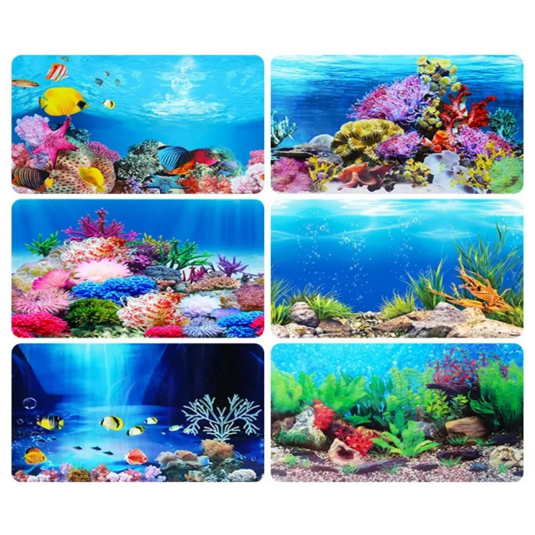 Arka plan Akvaryum 3D Etiket P - Aquarium Plant Design incelemesi ve fiyatı