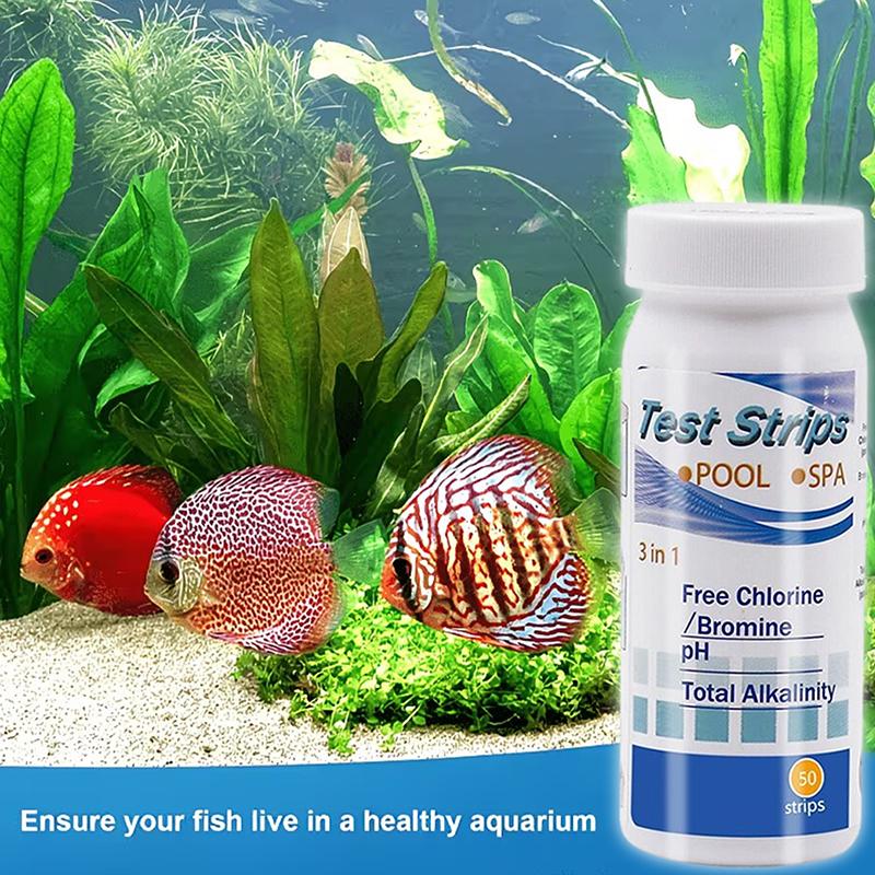 Akvaryum Su Test Şeritleri 9'u - Planted Aquarium Test Kit incelemesi ve fiyatı