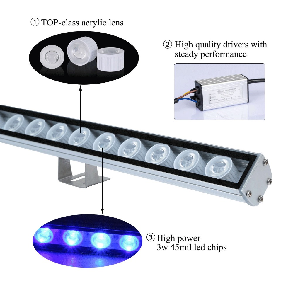 54W 81W 108W LED çubuk ışığı I - Aquarium Plant Growth Light incelemesi ve fiyatı