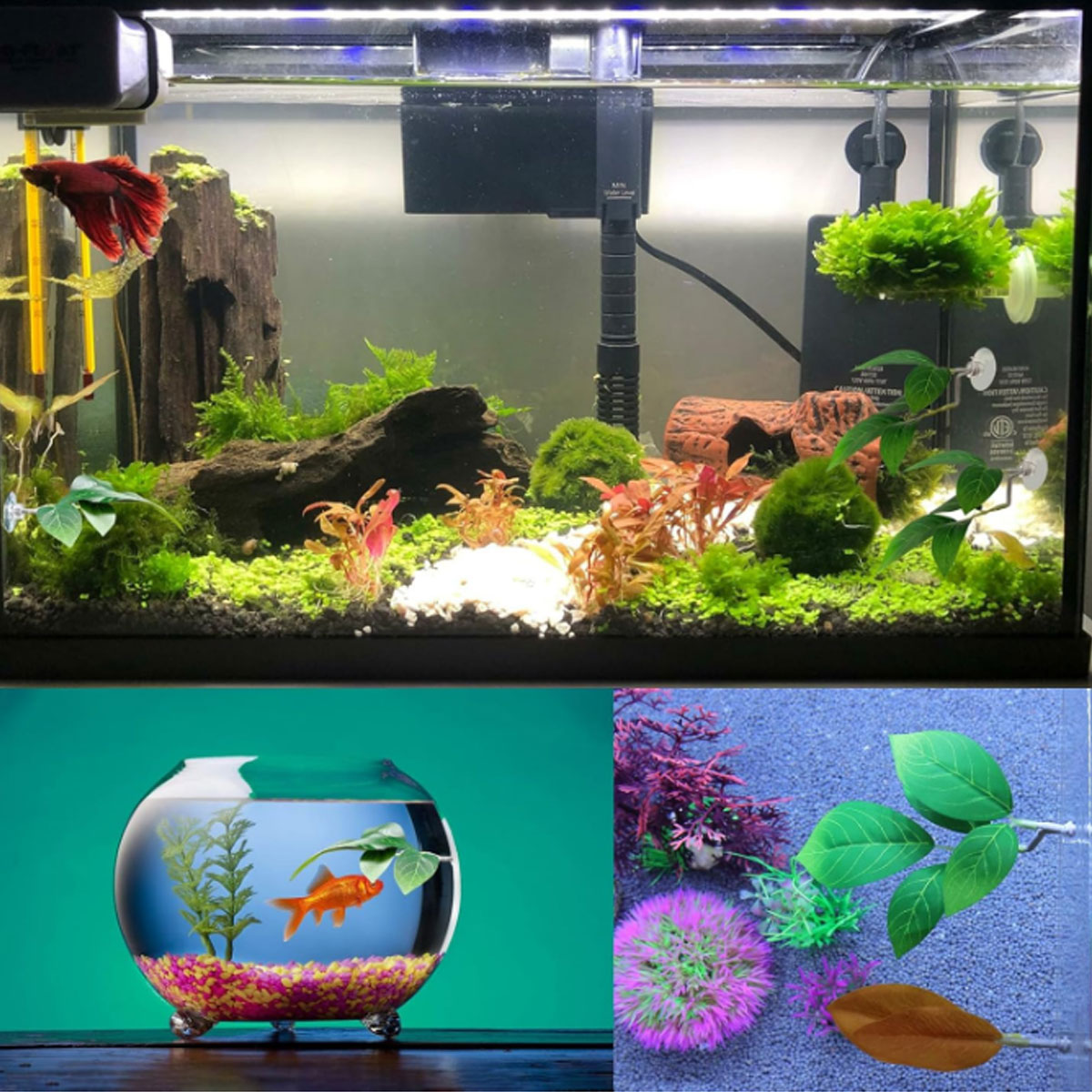 1 adet Betta balık hamak yumuş - Aquarium Plant Design incelemesi ve fiyatı
