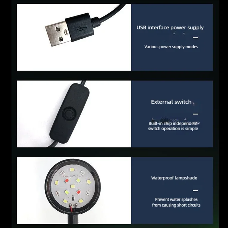 USB LED Balık Tankı Klipsli La - Aquarium Plant Grow Light incelemesi ve fiyatı