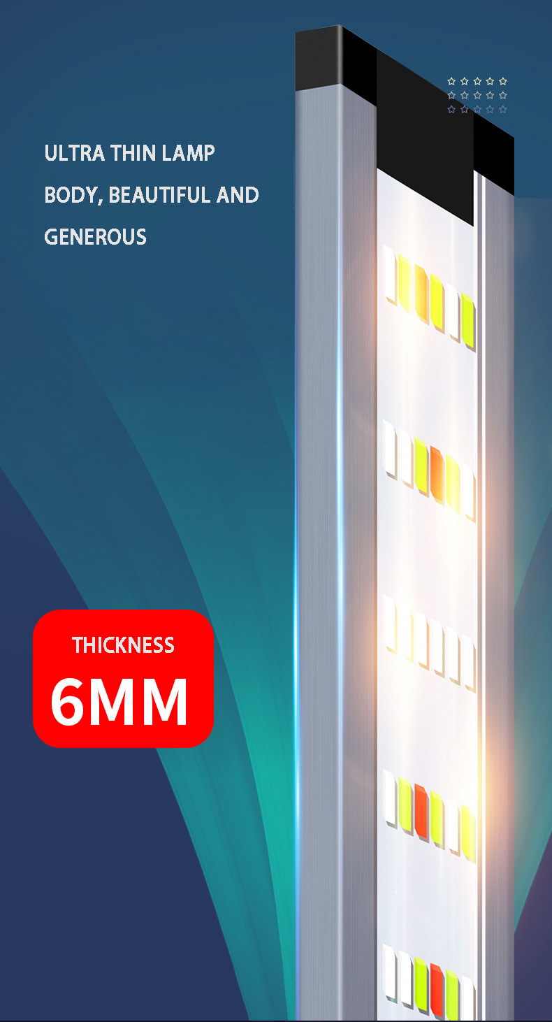 Akvaryum LED ışık ultra-ince a - Aquarium Plant Growth Light incelemesi ve fiyatı