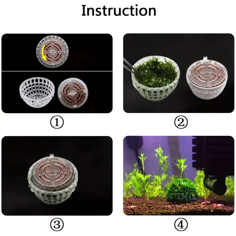 2 adet Akvaryum Yosun Topu Tut - Planted Aquarium Models incelemesi ve fiyatı